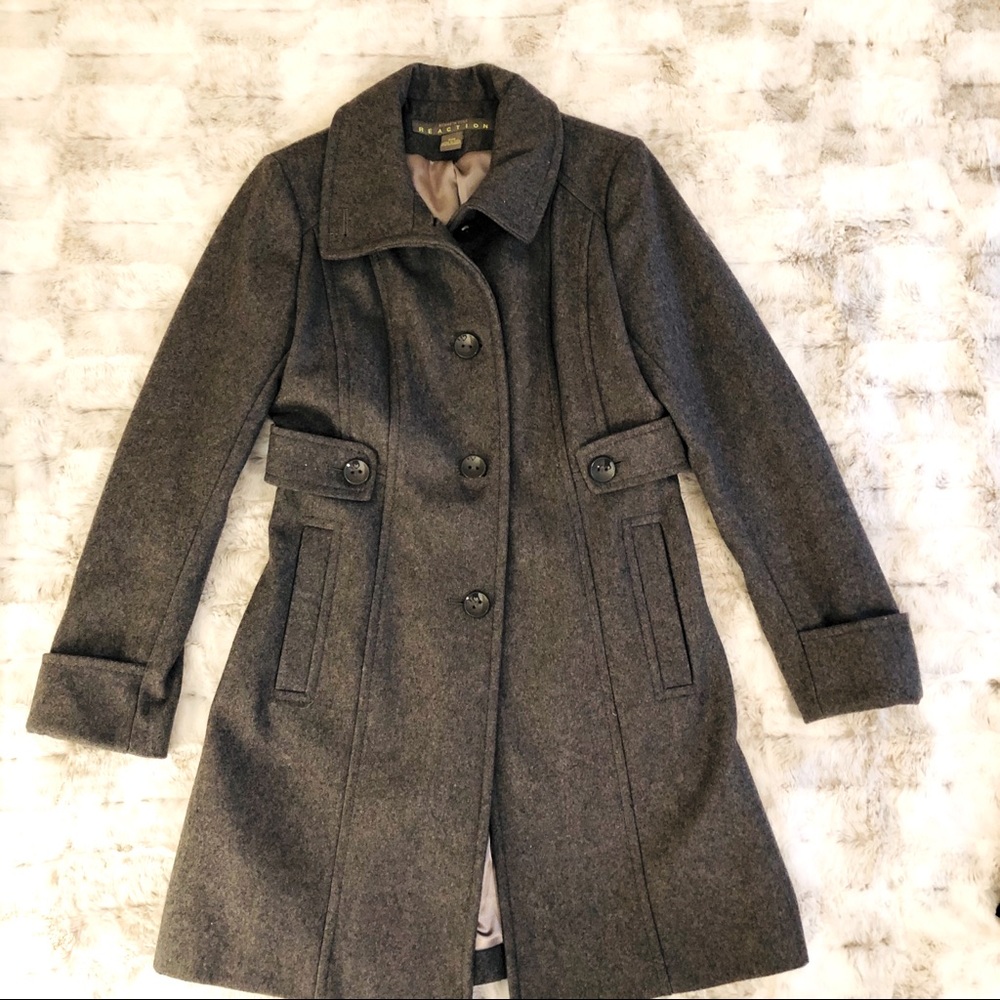 Kenneth Cole Grey Coat